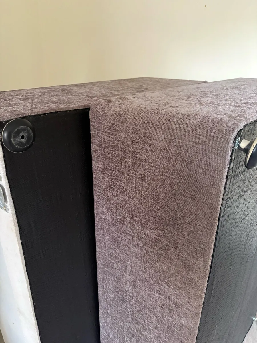 Double bed & headboard - Image 1