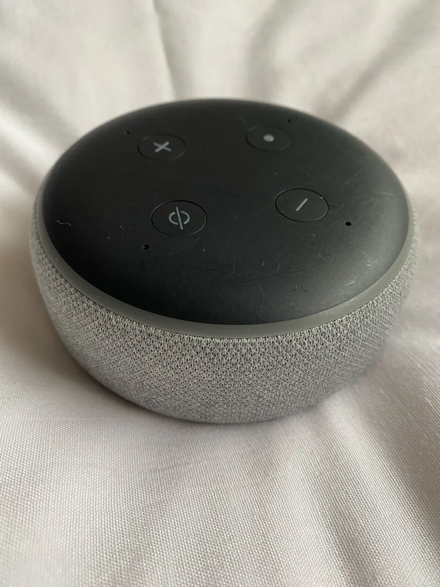 Amazon Alexa Echo Dot 3rd Generation & Power Cable - Image 3