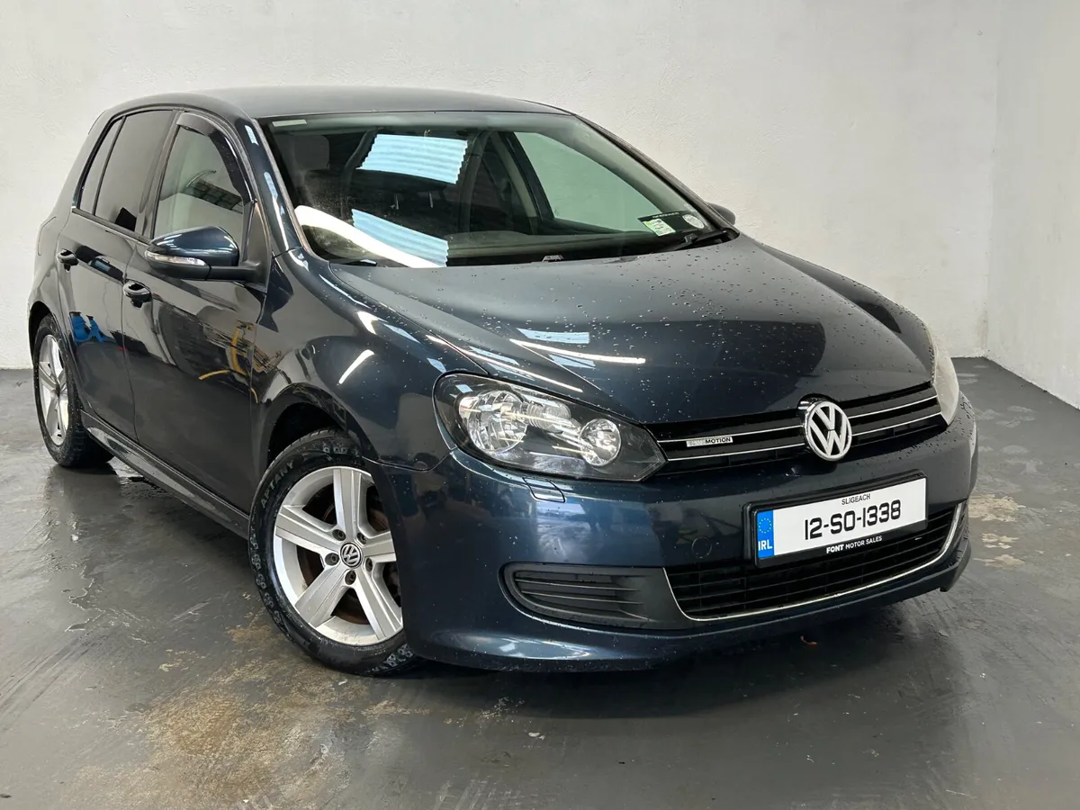 12 Volkswagen Golf 1.6TDI B/M = NEW NCT = - Image 3