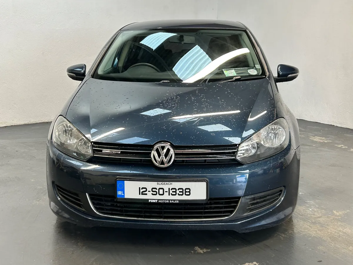 12 Volkswagen Golf 1.6TDI B/M = NEW NCT = - Image 4