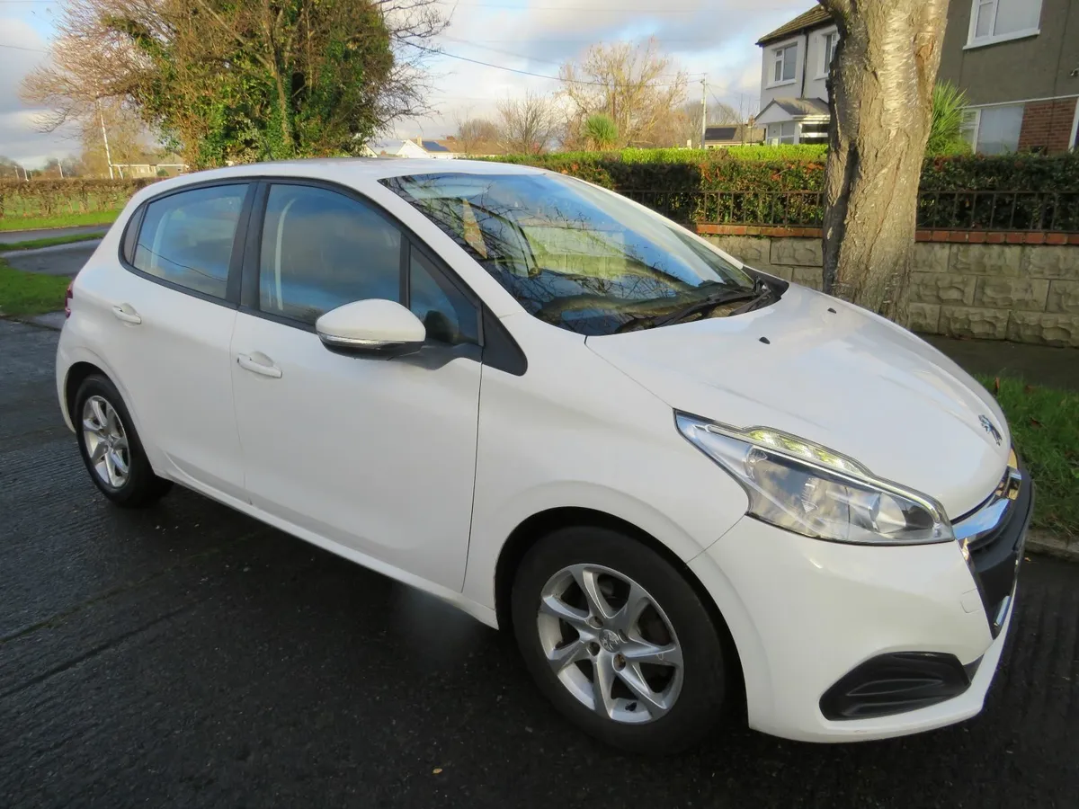 Peugeot 208 2016 5DR 1.2 PETROL IN WHITE NCT 27 - Image 1