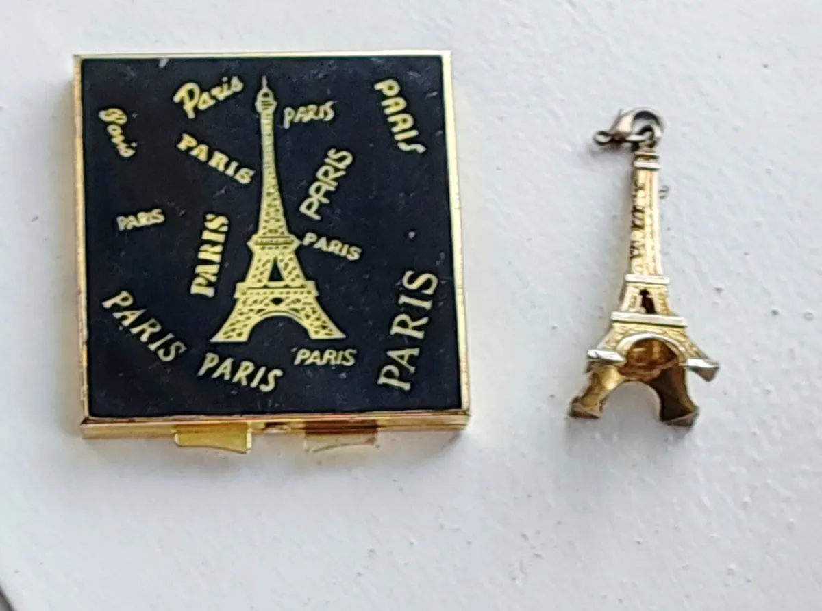 Retro compact mirror etc - Image 3