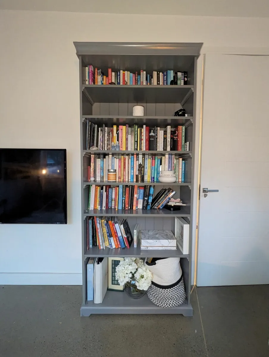 Ikea Bookcase Grey Liatrop - Image 2