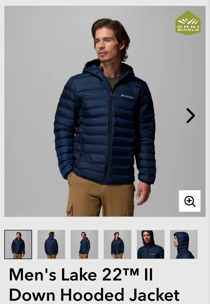 Brand new with tags- Columbia hooded down jacket - Image 3