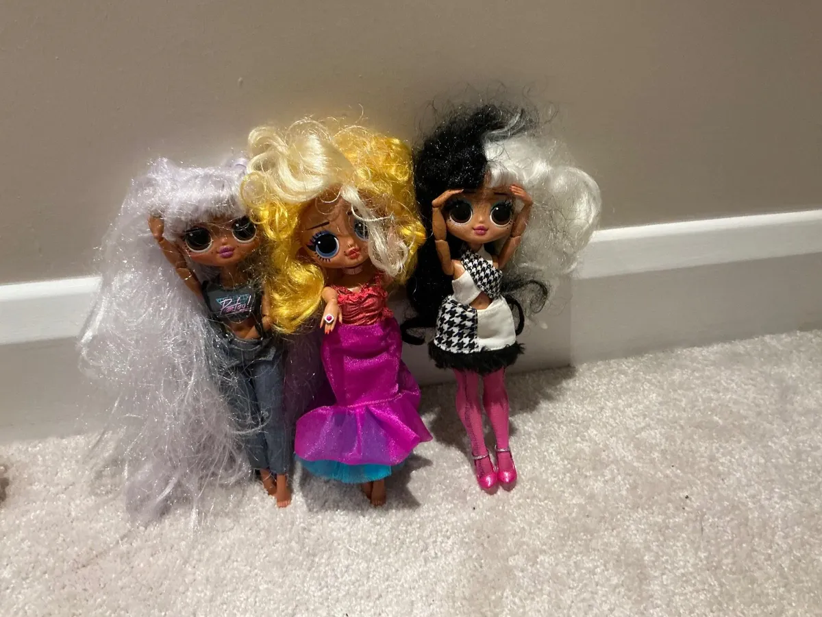 3 OMG Dolls - Image 1