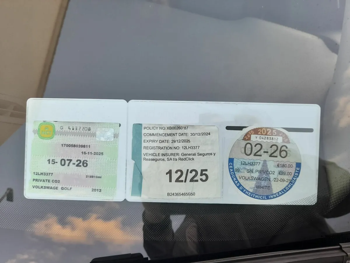 Volkswagen Golf 2012 - Image 2