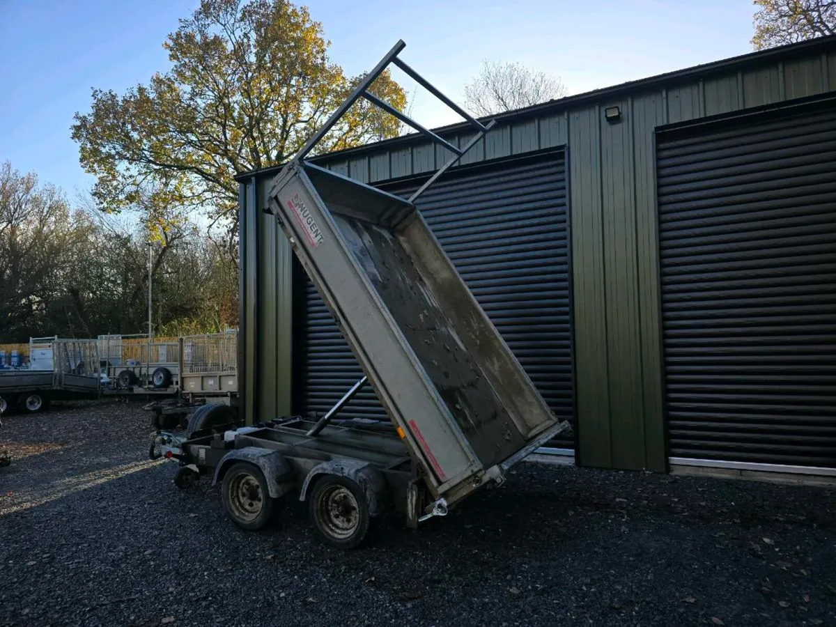 8ft nugent tipper trailer just serviced - Image 2