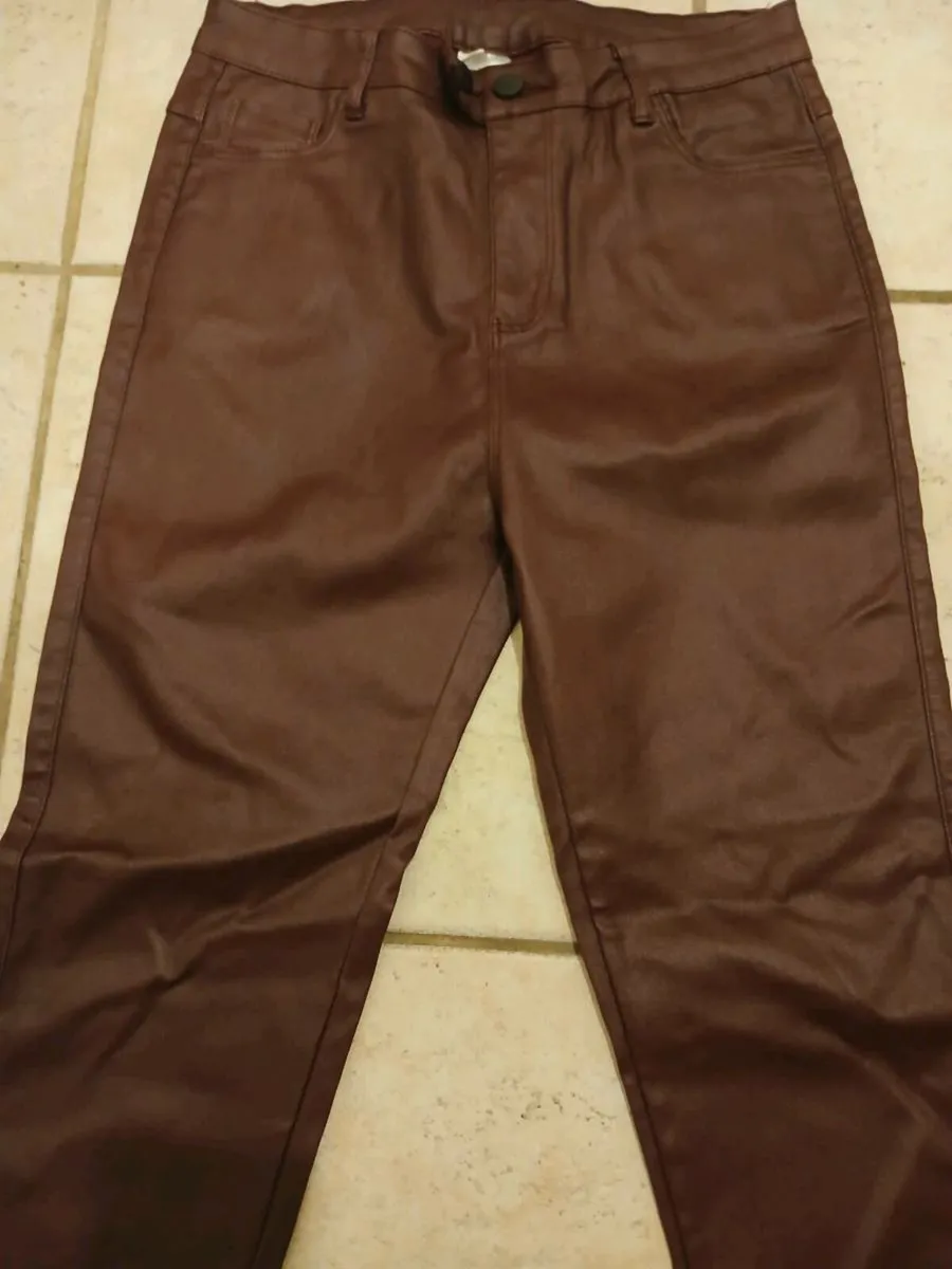 Leather trousers - Image 3
