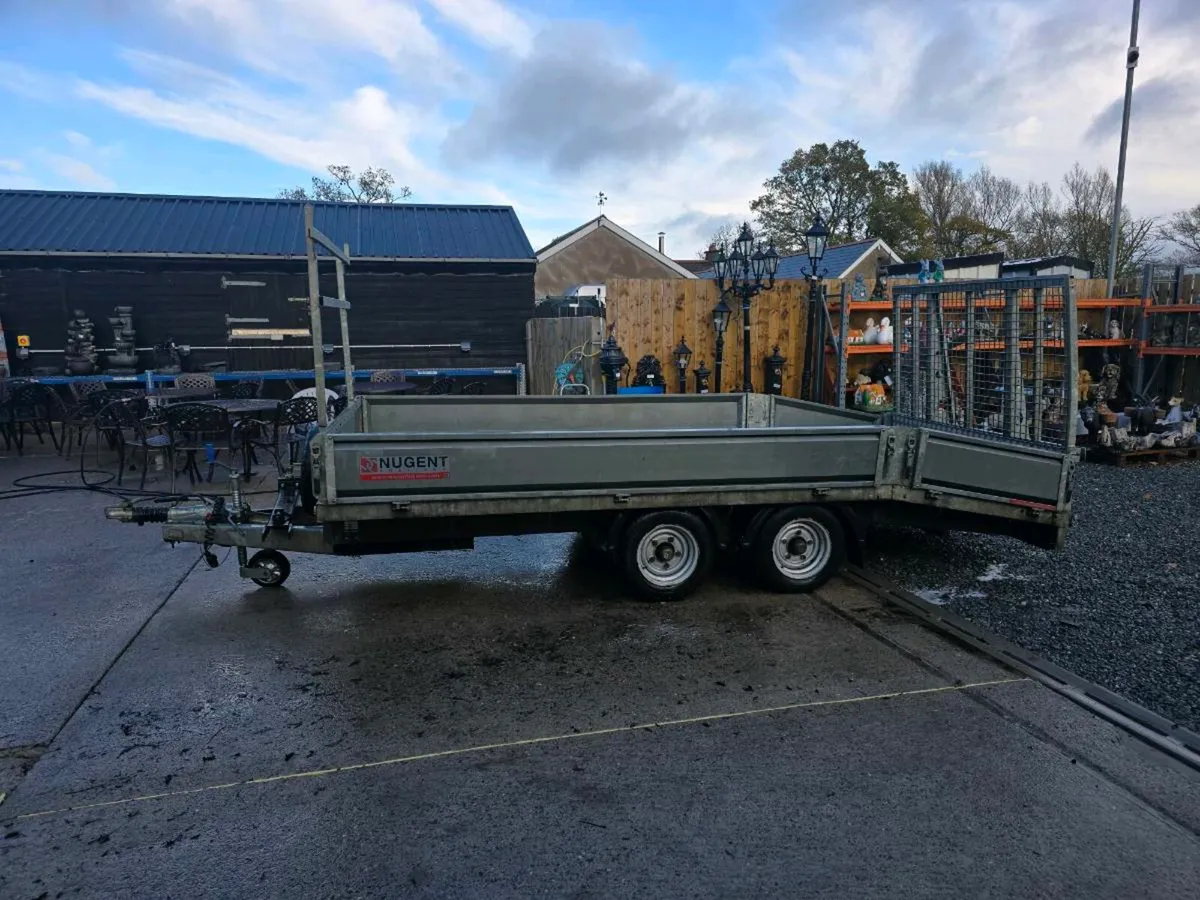 Nugent 14ft beavertail trailer full ramp door - Image 2