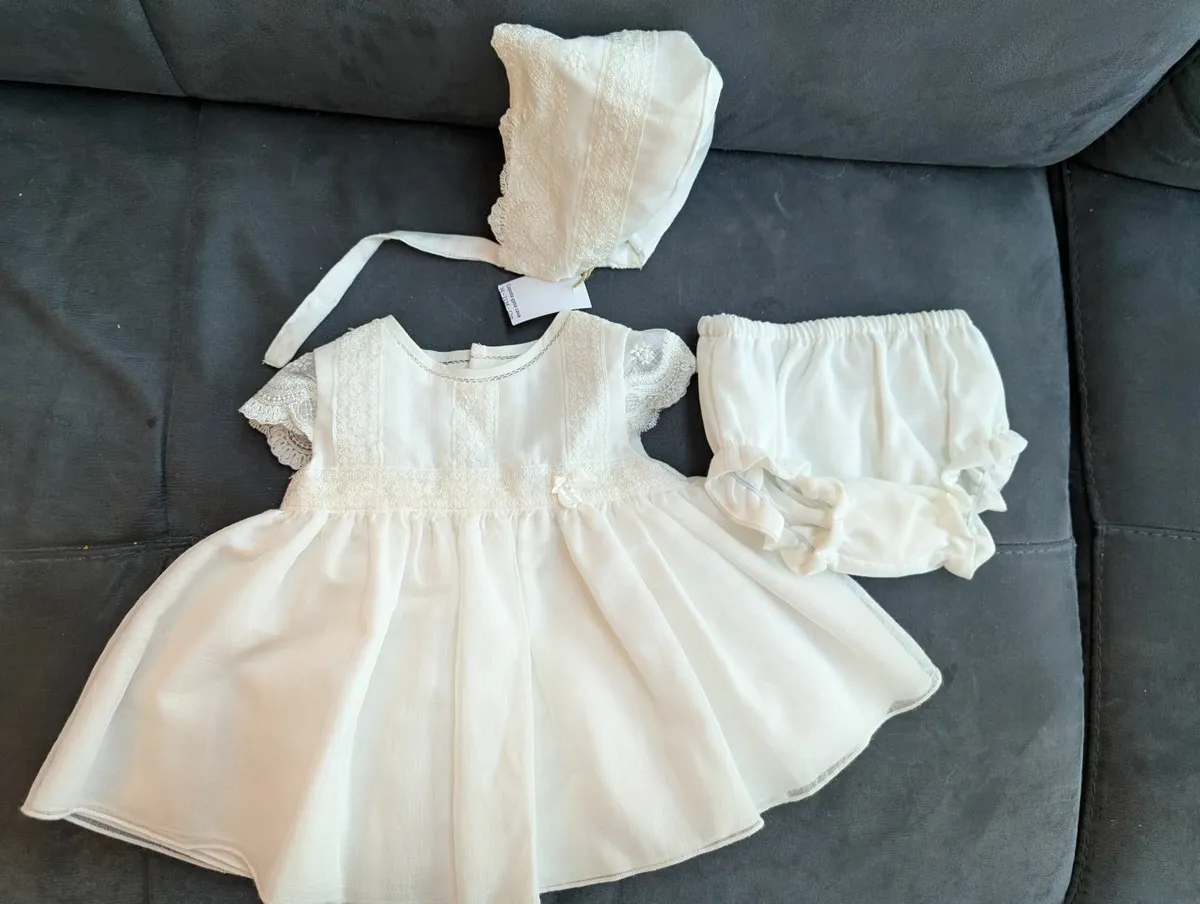 Unworn Christening Dress - Image 1
