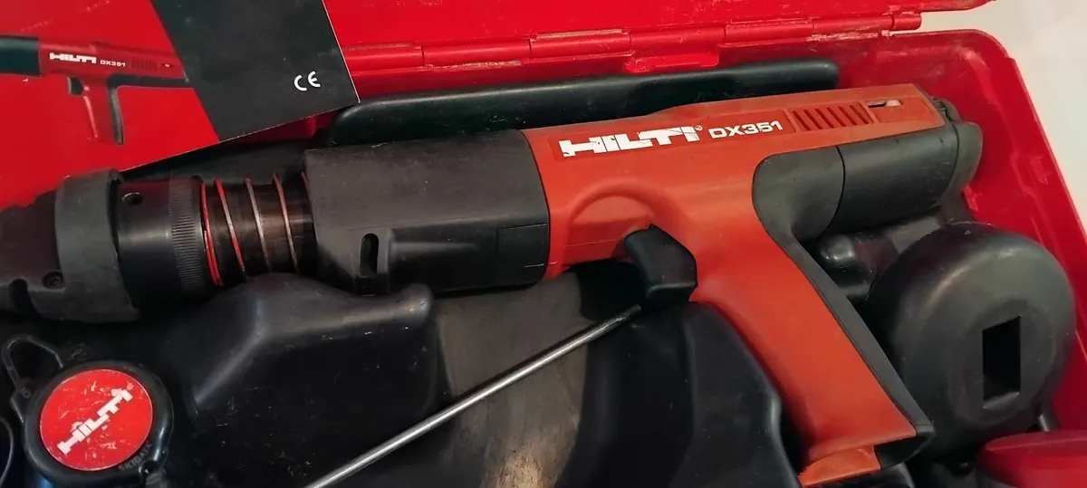 Hilti DX351 Powder Actuated Nail Gun "Serviced" - Image 3