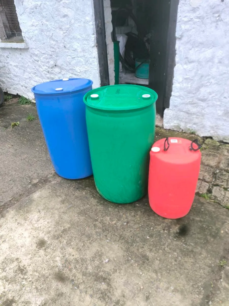Plastic Barrels