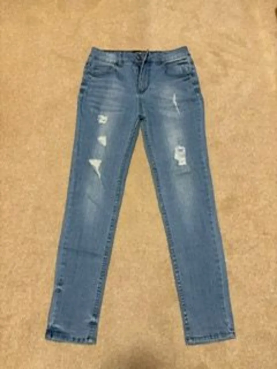 Sonneti Boys Skinny Ripped Jeans age 13-15 - Image 1