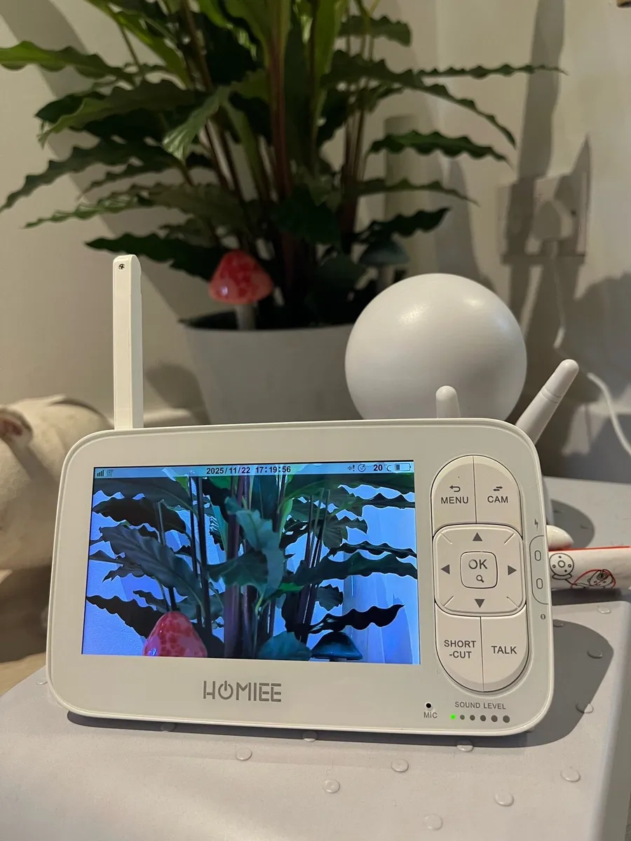 Homiee 720P Baby Monitor with 5’’LCD Colour Screen - Image 2