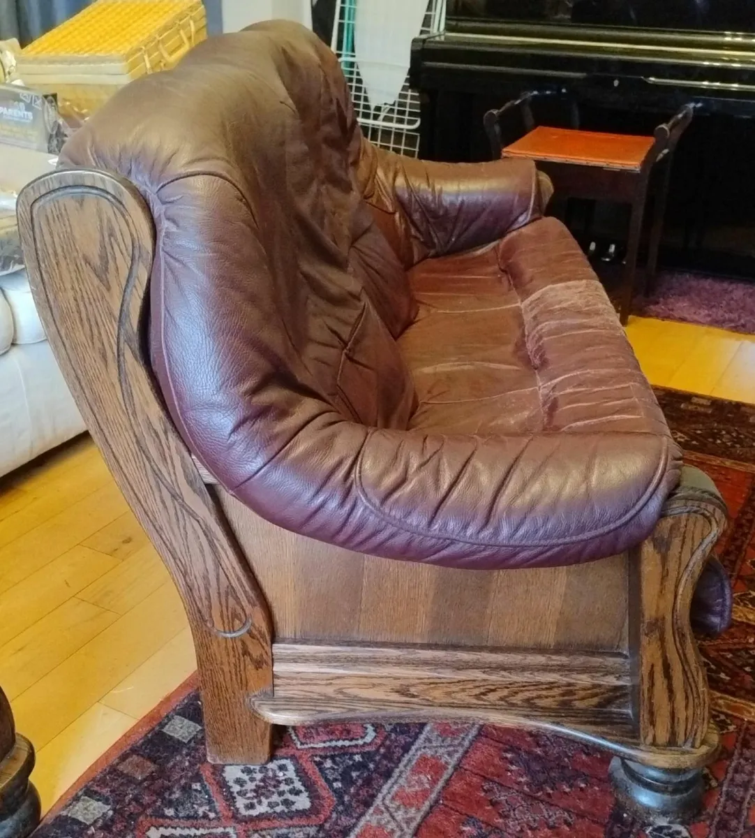 Leather Couches Sofas, 2 & 3 seater - PRICE DROP! - Image 3