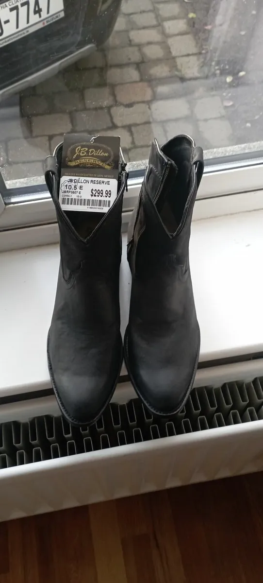 Gents Cowboy ankle Boots - Image 3