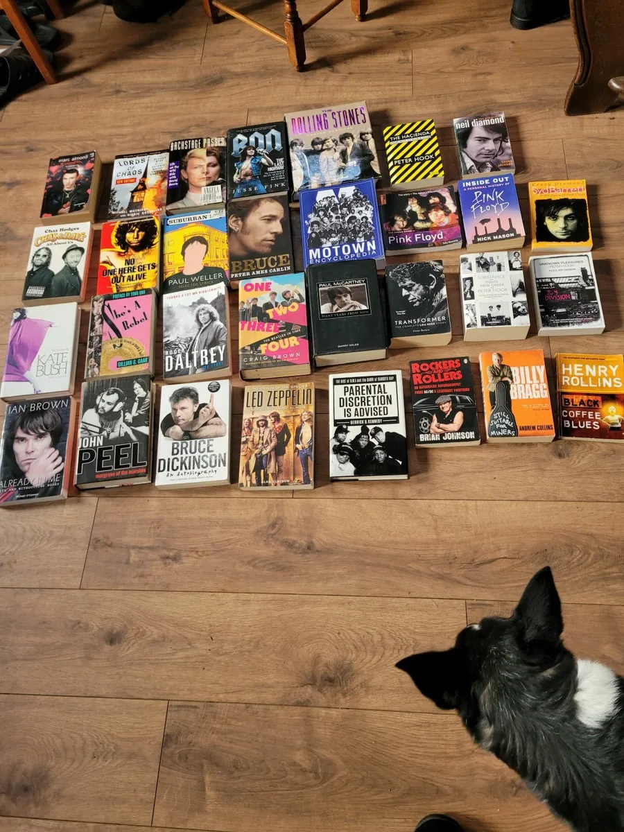 Various Music Books Autobiographies Etc Good Price - Image 2