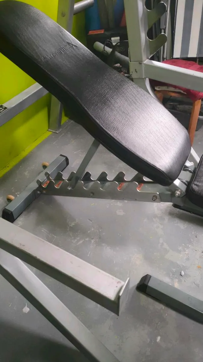 Weights, Bench With Att, Stand & Olympic Bar - Image 4