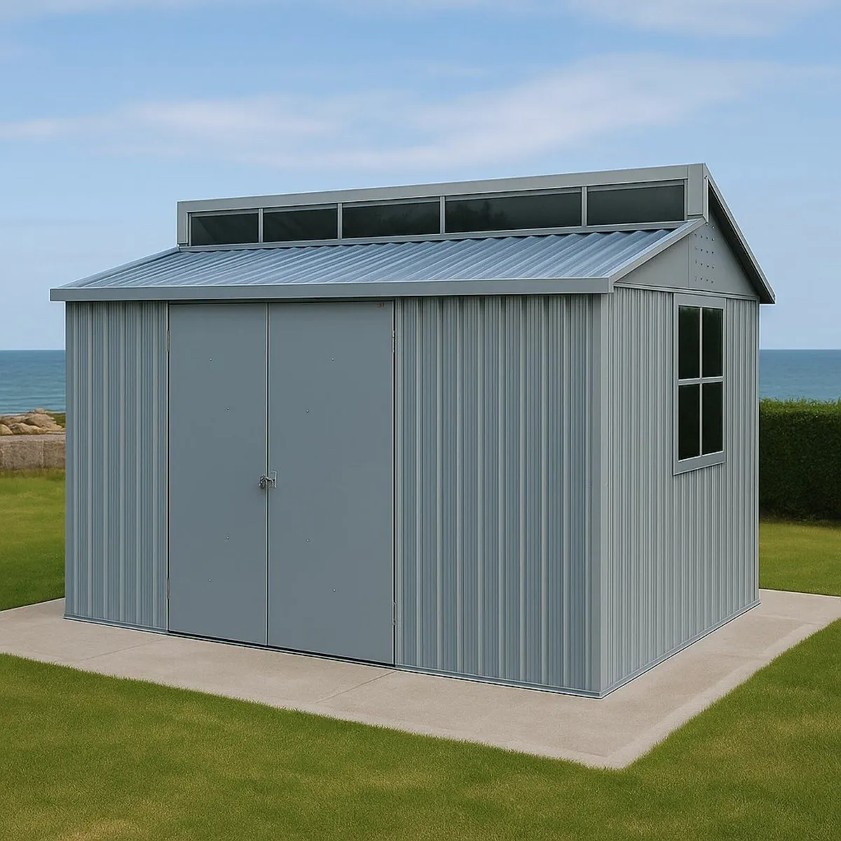🏡 Duramax 10×8 Aluminium Metal Garden Sheds - Image 2
