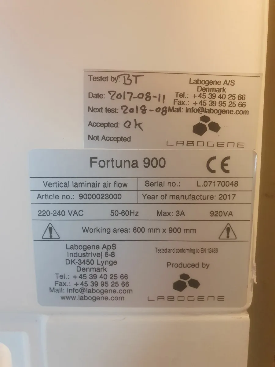 Scanlaf Fortuna 900 Laminar Air Flow Cabinet - Image 3