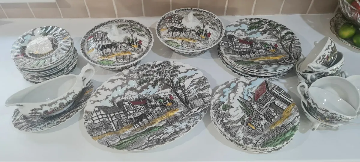 MYOTT dinner service in excellent condition. - Image 4