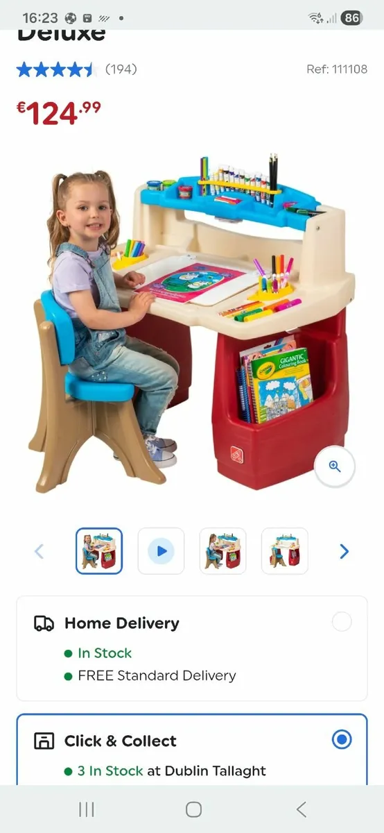 Crayola desk - Image 2