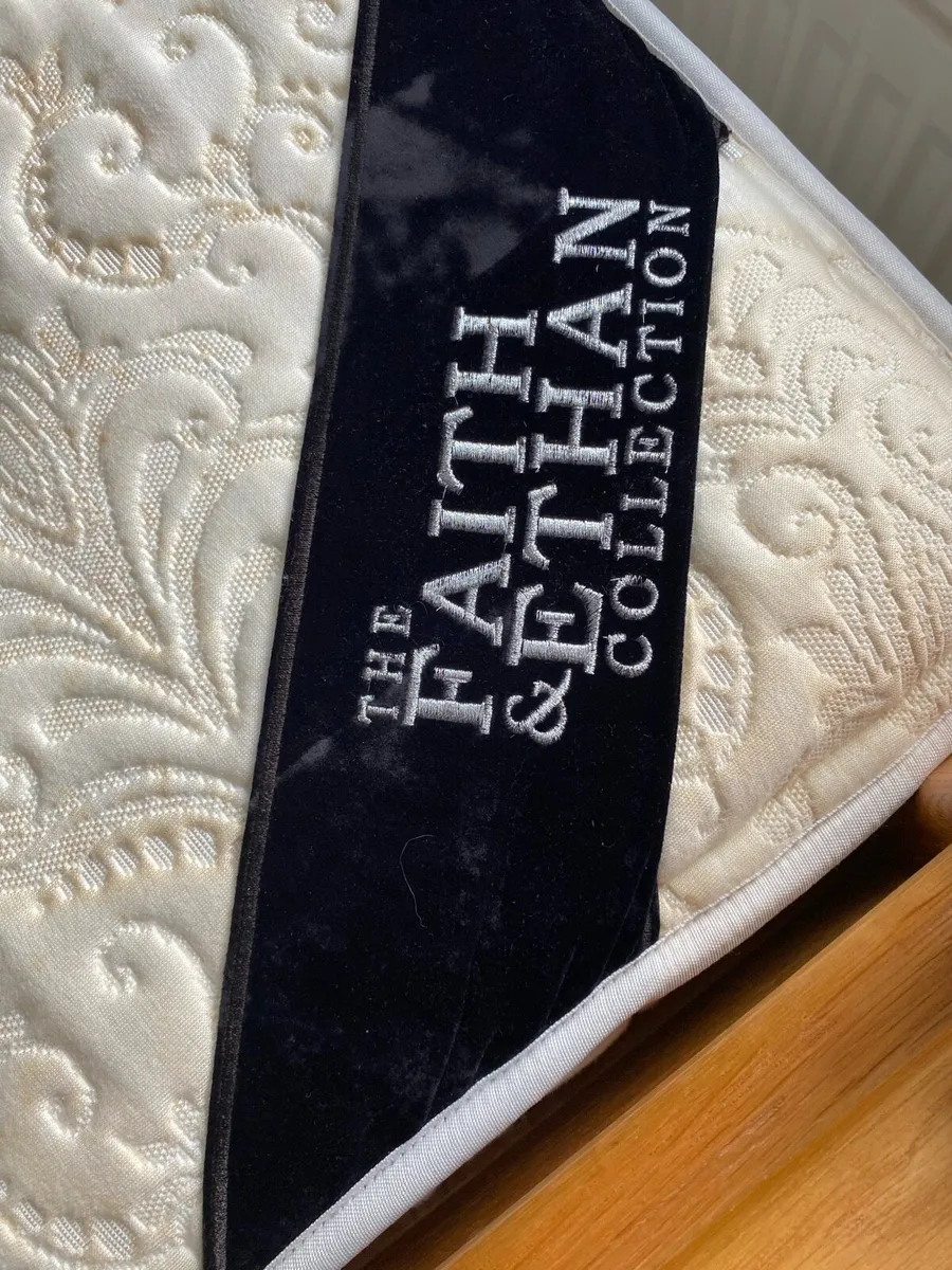 King size bed and mattress - Image 3