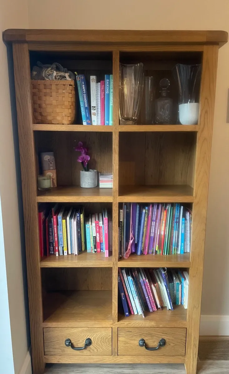 Oak Bookcase - Image 1