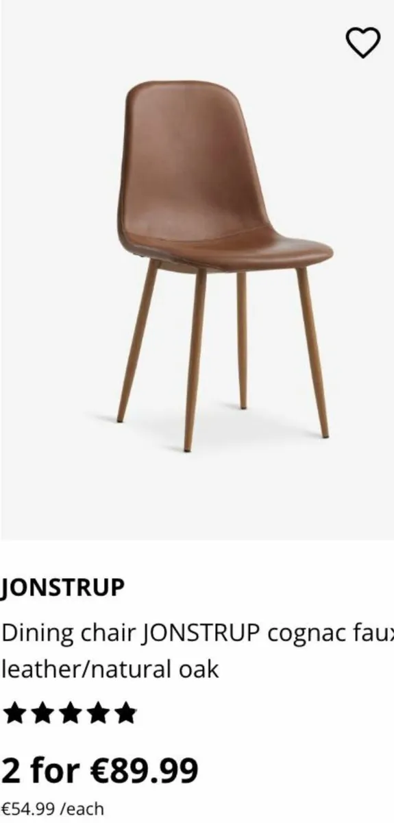 JYSK desk AND chair - Image 3