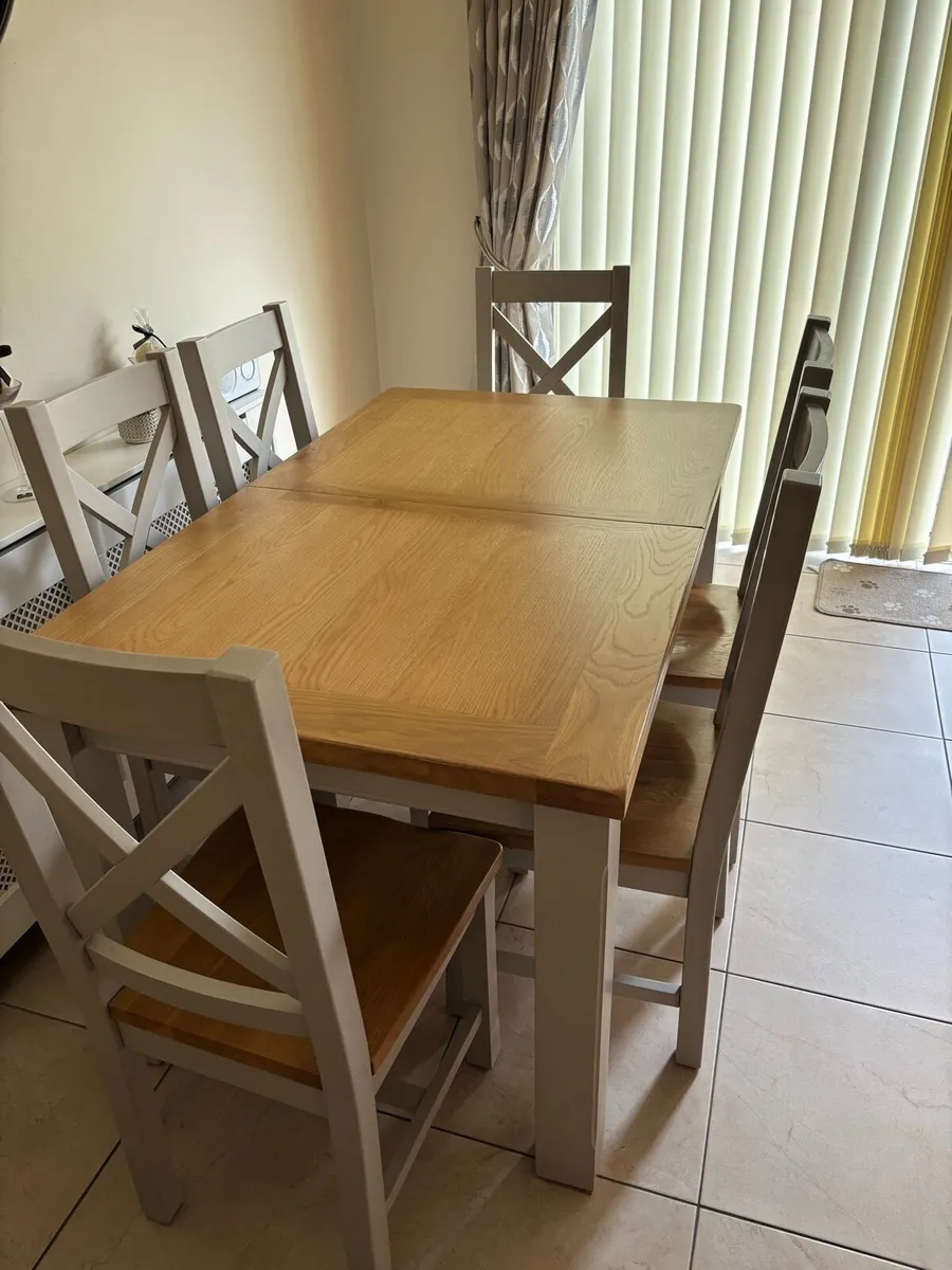Kitchen Table & 6 Chairs - Image 2