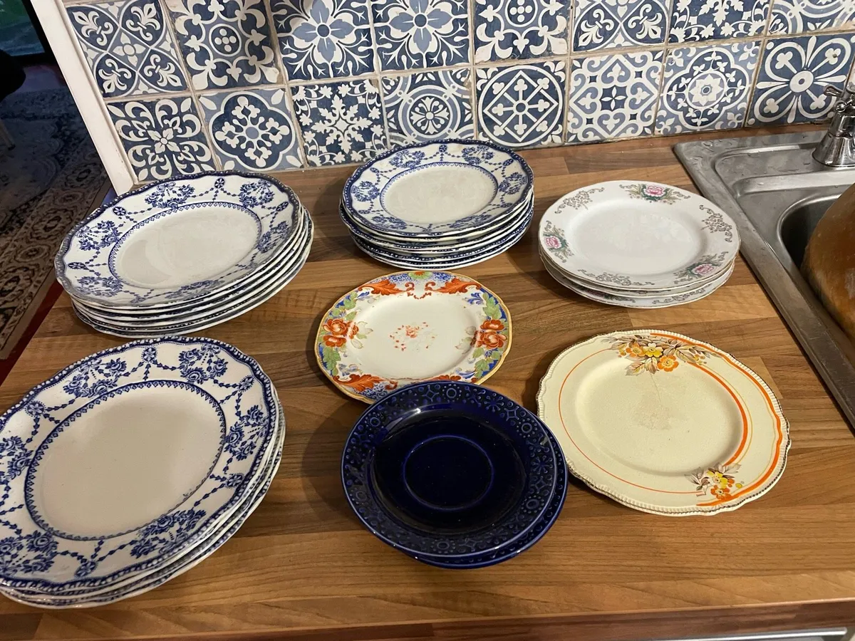 Antique plates
