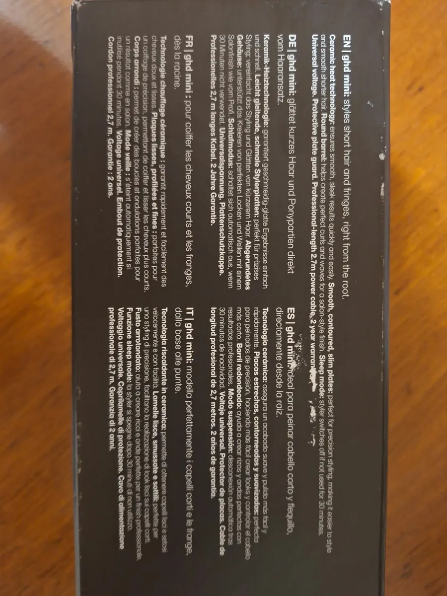 GHD Slim Plate Hair Straighteners (Mini) - Image 2