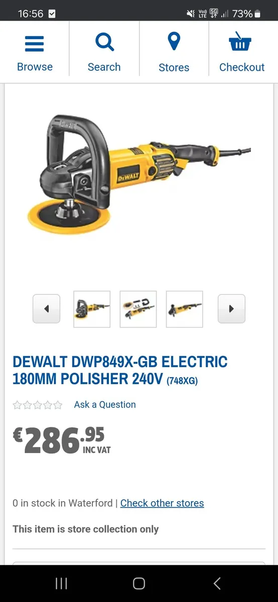 Dewalt car polisher