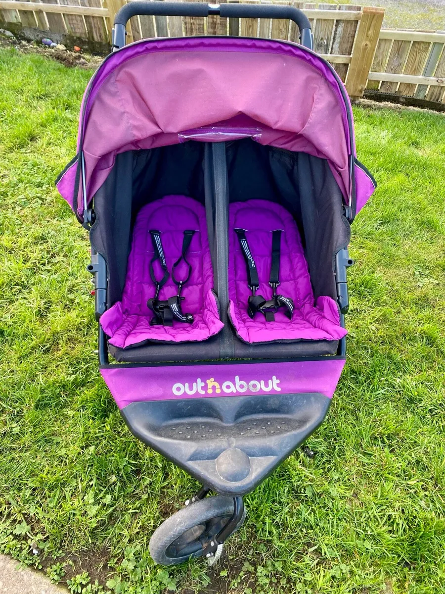 Out n About Double Buggy - Image 2