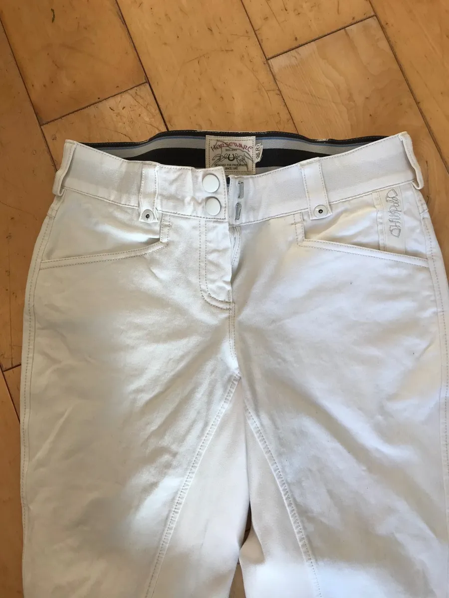 NEW White HorseWear Breeches Junior - Image 1