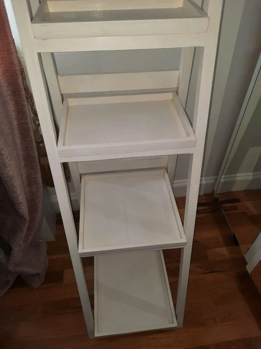 White  wooden Stand - Image 2
