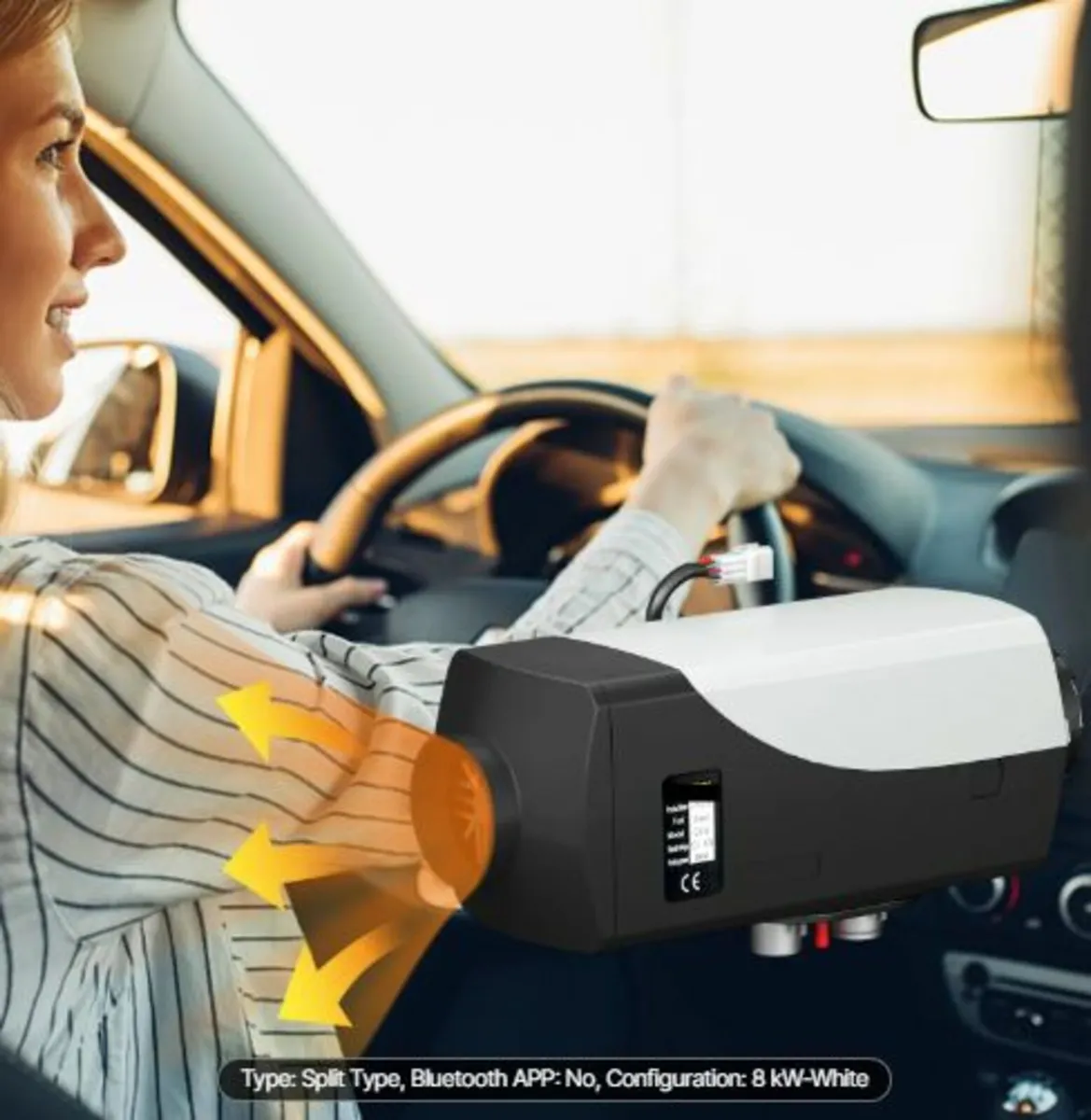 12V Diesel Parking Heater, 8KW Diesel Air Heater, - Image 3