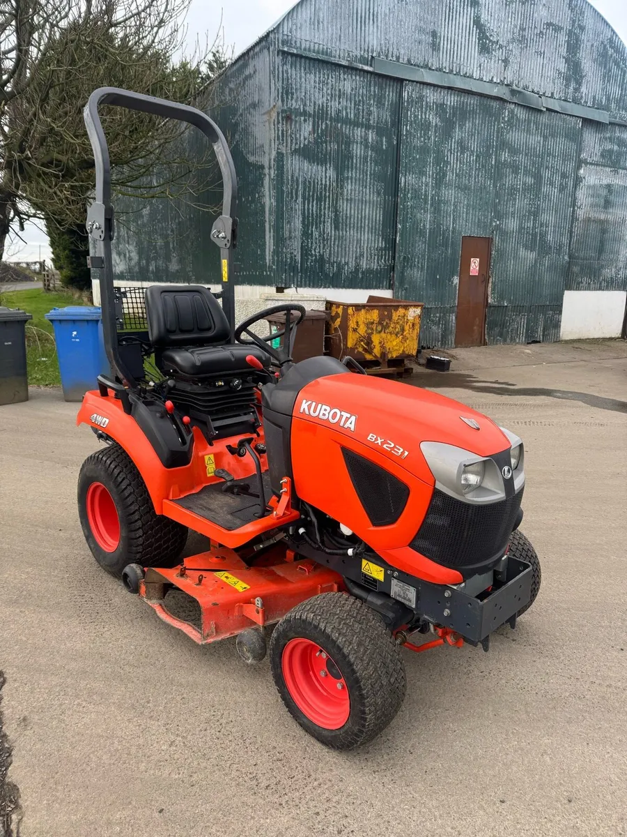 Kubota Compact Tractor with Mower - Image 3