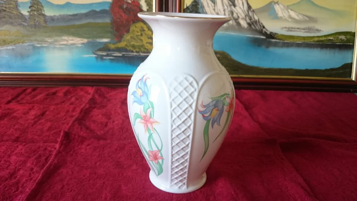 Vintage Royal Winton England Large Ceramic Vase - Image 3