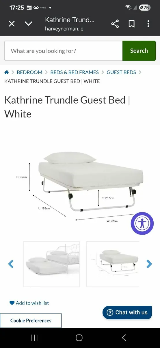 Single bed frame x2 - Image 1