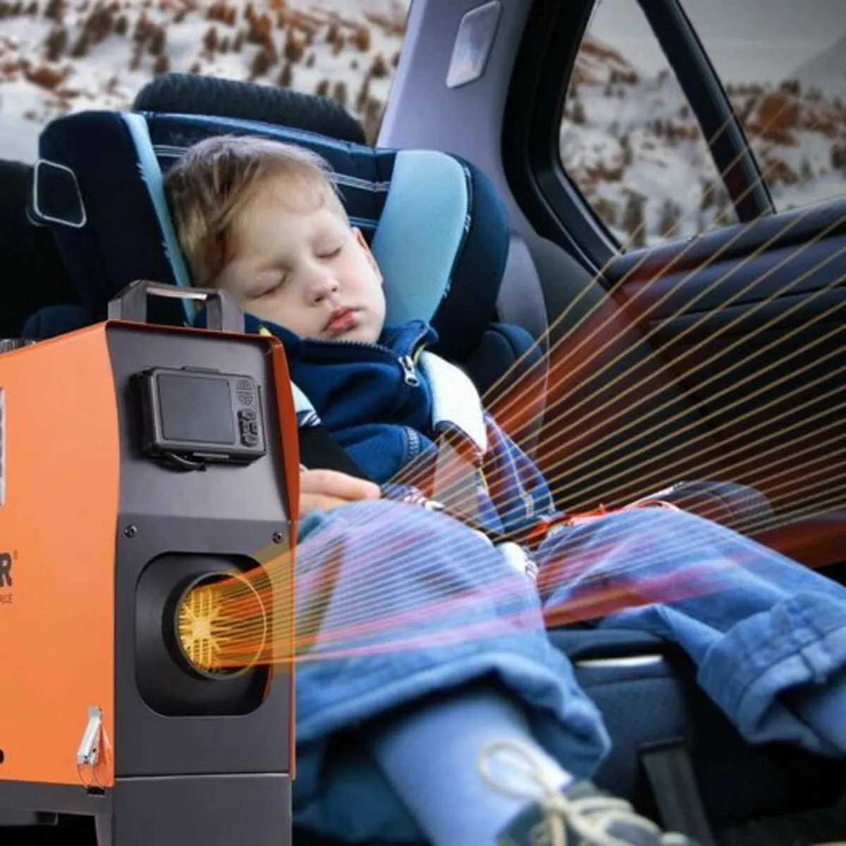 Diesel Air Heater All-in-one 12V 5KW Bluetooth App - Image 3