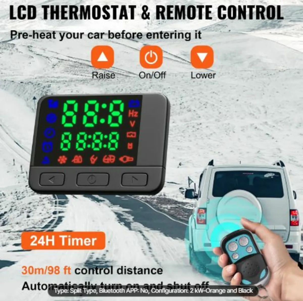 12V 2KW Diesel Air Heater Diesel heater Parking - Image 3