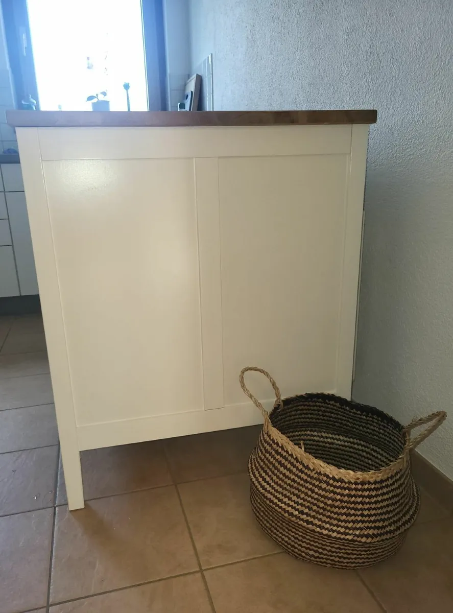 Kitchen island, off-white/oak - Image 4