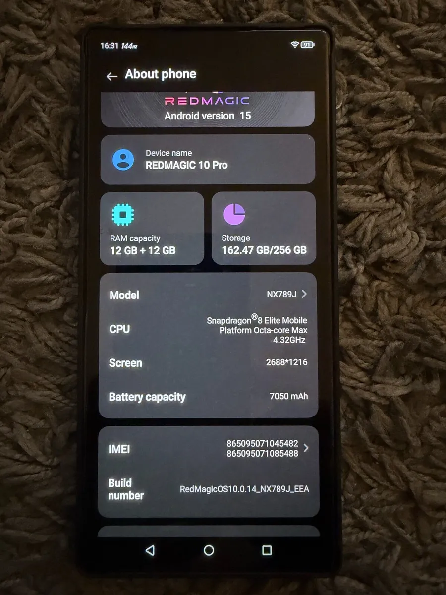 Nubia Red Mgic 10 pro - Image 2
