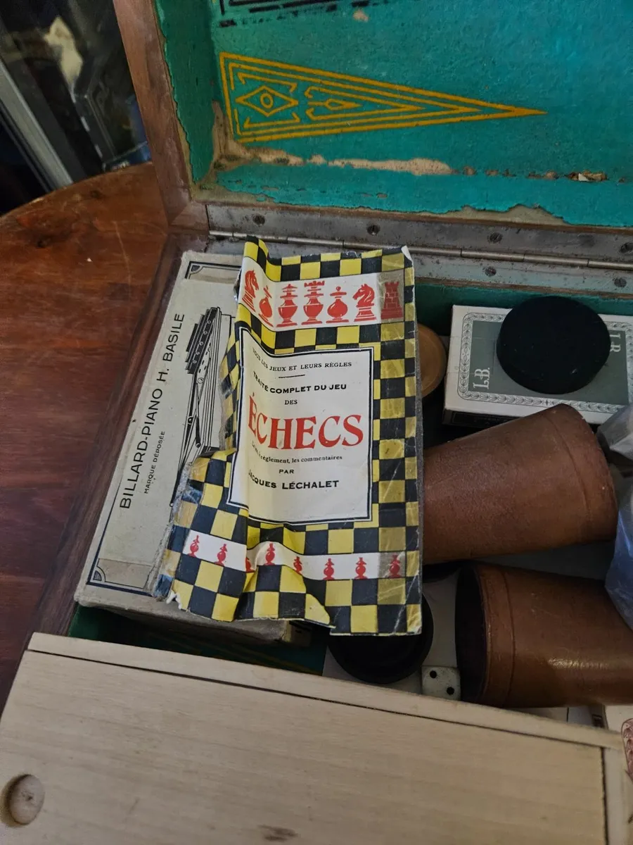 Vintage Games Chess Box - Image 4