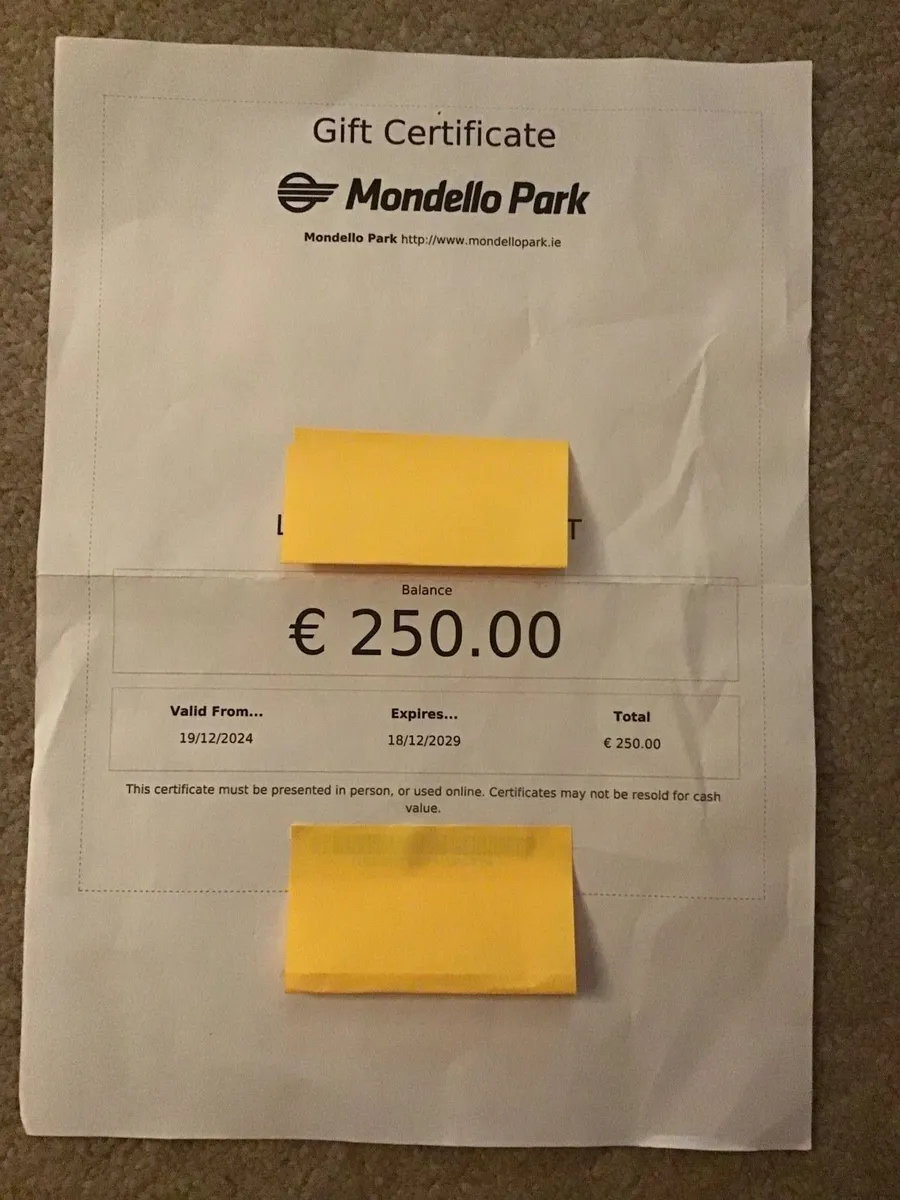 Mondello Voucher