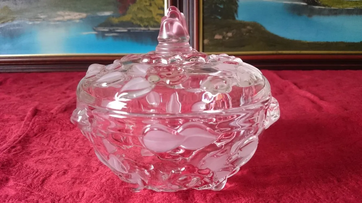 New In Box Waltherglas Germany Natascha Rose Bowl - Image 4