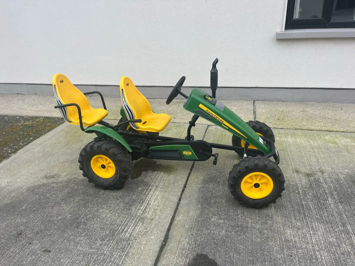John Deere go kart - Image 1