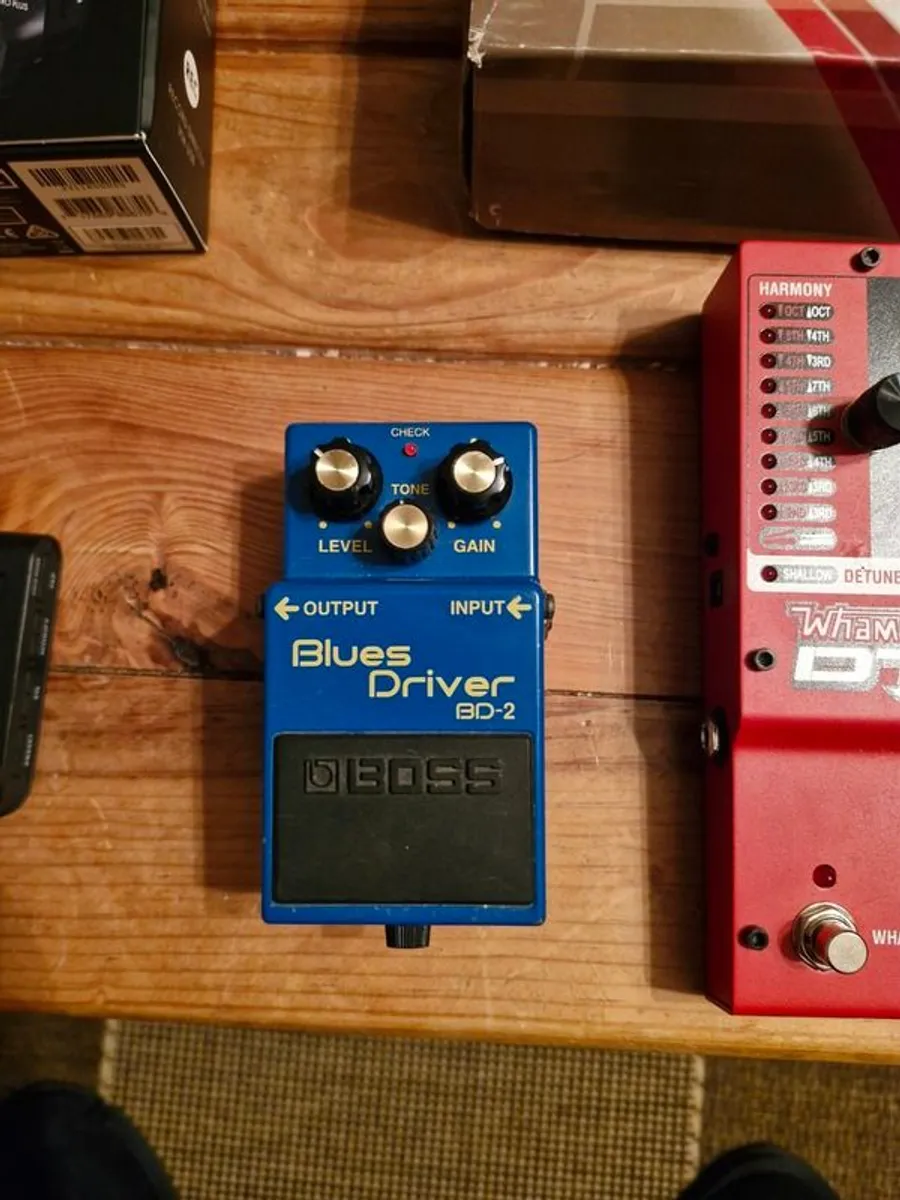 Digitech Whammy DT, Boss BD 2 Blues Driver, Fender Mustang Micro Plus - Image 3