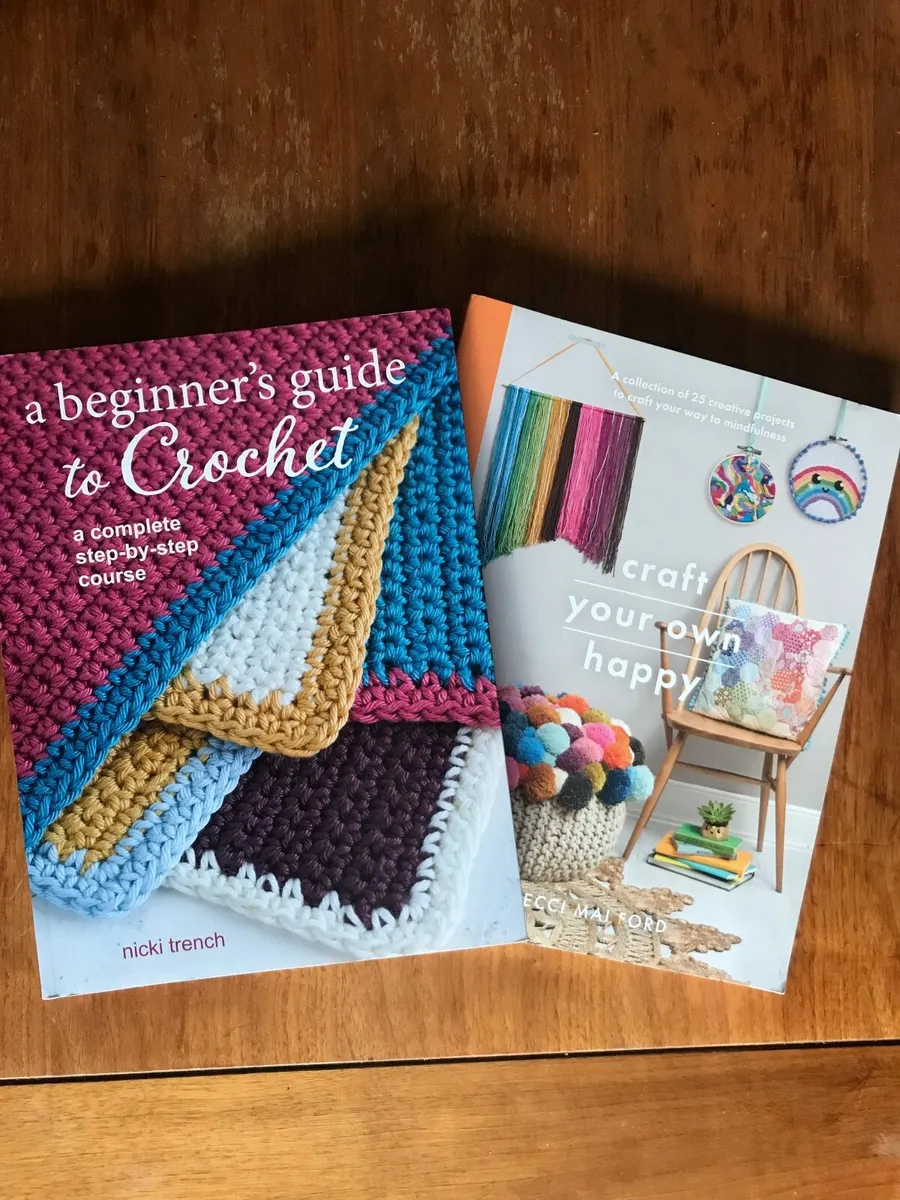 Books on Crochet and similar creative tasks